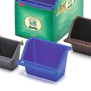 Karlie Kunststoff-Vogelnapf – Eckig – Klein, 65 ml