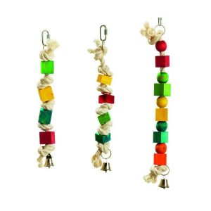 Karlie Buntes Holz-Spielseil – Kurz