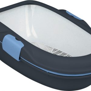 Trixie Katzentoilette Berto – dunkelgrau/hellgrau