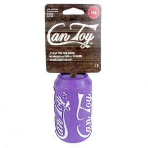 Can Toy Medium aus Naturkautschuk – made in USA – Lila