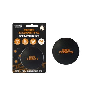 Dog Comets Ball Stardust – Schwarz/Orange