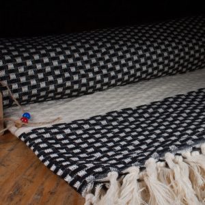 Ecoplaid Piqué Schwarz