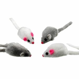 Karlie Plüsch-Spielmäuse – 4er Set