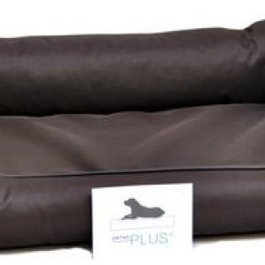 Lebon Hundebett Paula PLUS – Dunkelbraun – 80 x 60 cm