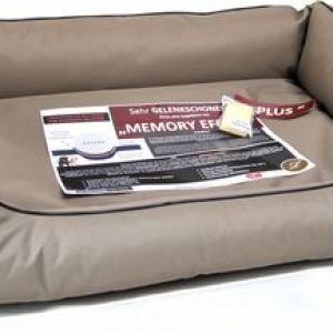 Lebon Hundebett Paula PLUS – Beige – 100 x 75 cm