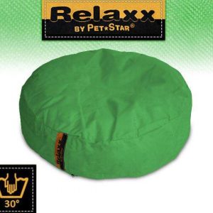 Pet-Star RELAXX Kissen – Rund, 70 cm – Grün