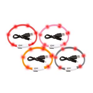 Karlie Visio Light Cat LED-Schlauch mit USB – Pink