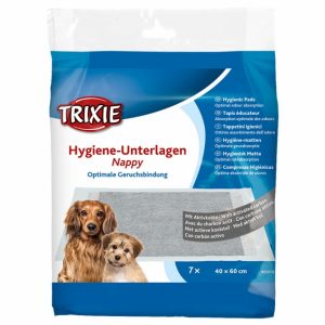 Trixie Hygiene-Unterlage Nappy mit Aktivkohle – 40 x 60 cm / 7 Stück