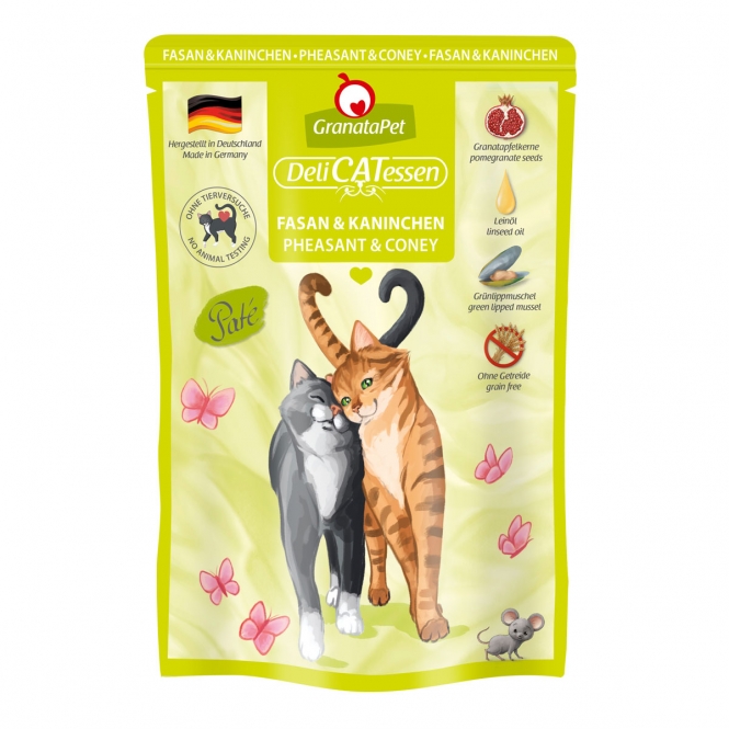 GranataPet Delicatessen Pouch Fasan & Kaninchen 85 g 197588 delicatessen 85g pouch fasan kaninchen.jpg