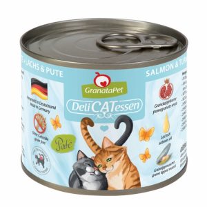 GranataPet Delicatessen Dose Lachs & Pute – 800 g