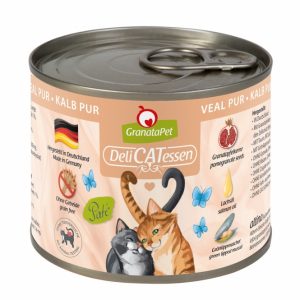 GranataPet Delicatessen Dose Kalb PUR – 200 g