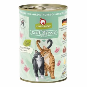 GranataPet Delicatessen Dose Wild & Thunfisch – 400 g