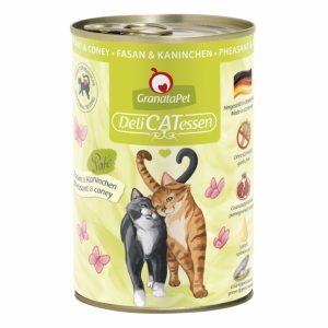 GranataPet Delicatessen Dose Fasan & Kaninchen – 400 g