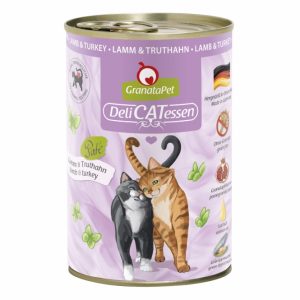 GranataPet Delicatessen Dose Lamm & Truthahn – 400 g