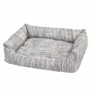 Duvo Hundebett Cliff rechteckig – grau – 45 x 30 x 15 cm