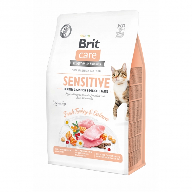 Brit Care Cat Grain-Free - Sensitive - Healthy Digestion - 400g 6 8595602540716 sensitive 400g web.jpg