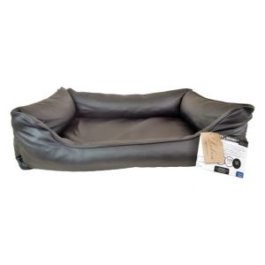 Lebon Hundebett Bruno – Schwarz – 80x60cm