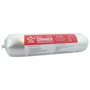 Wild Dinner Gourmet-Wurst Pute mit Hirse – 400 g