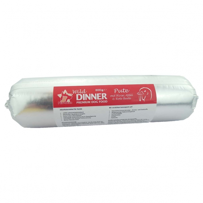 Wild Dinner Gourmet-Wurst Pute mit Hirse - 800 g ps 90429.jpg