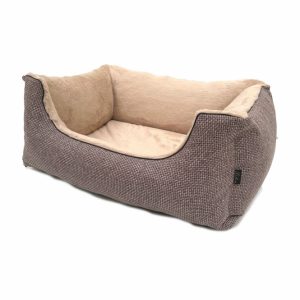 Lebon Hundebett Louis PLUS – Braun – 100 x 75 cm