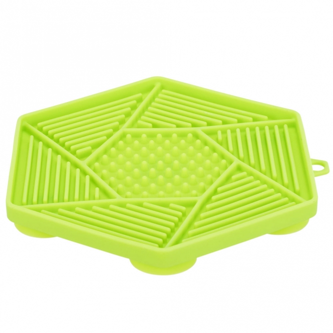 Trixie Lick’n'Snack Matte sechseckig mit Saugnäpfen 34980.jpg