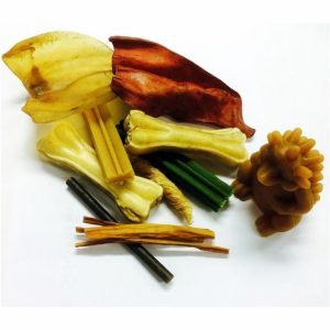 Classic Dog 7 verschiedene Kauknochen – Eimer 950g