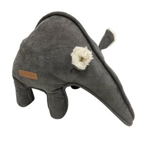 D&D Hundespielzeug Corduroy Liz – grau