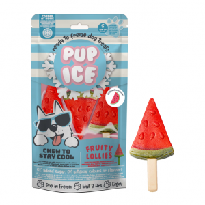Pup Ice Fruity Lollies Watermelon S – 3 Stück