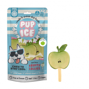 Pup Ice Fruity Lollies Apple S – 3 Stück
