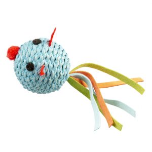 Duvoplus Cat Toy Jolly Ballmaus – blau