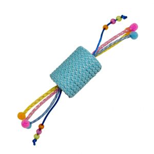 Duvoplus Cat Toy Jolly Rolle mit Seilen – blau