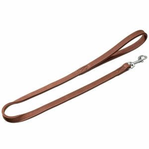 Karlie Buffalo Leine genäht – Braun, 110cm, 10mm