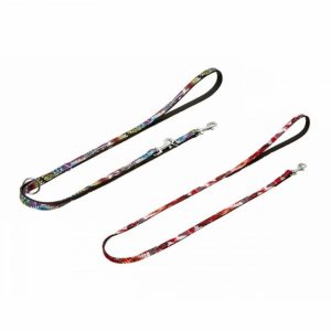 Karlie Leine Peacock – rot, 110cm / 10mm