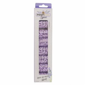 Poopidog Hundekotbeutel spice lavendel violett – 8 x 15 Stück