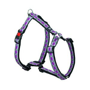 Karlie Art Joy Plus Geschirr RHOMBUS – Pink – 65 – 100cm x 25mm