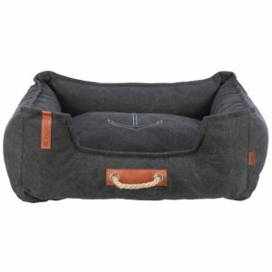 Trixie BE NORDIC Bett Föhr – Schwarz – 60 × 50 cm