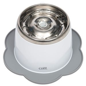 CATIT Silikonmatte Blume – 30 cm – Grau
