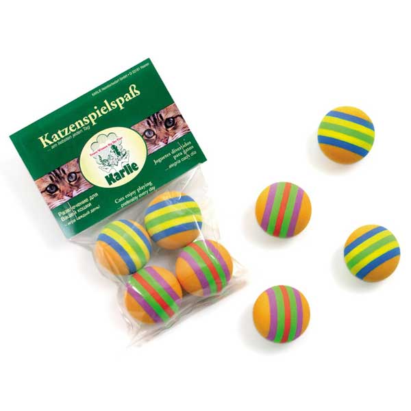 Karlie Rainbow Softbälle - 4 Stück 46205.jpg