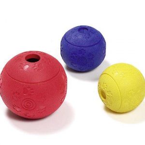 Karlie BOOMER Vollgummi Futterball – 10,5 cm