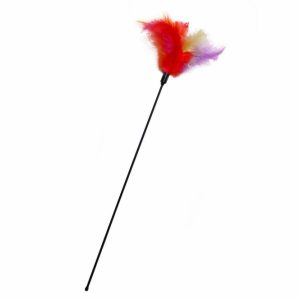 Karlie Flamingo Katzenwedel mit Federn – multicolor