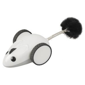 Duvoplus Cat Toy Race ’n chase Maus – weiß
