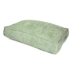 Duvoplus Kissen Velvet rechteckig – grün – 97x68x18,5cm