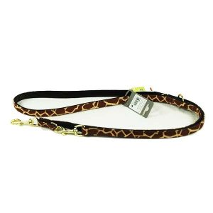 Hunter verstellbare Führleine Modern Art Safari Giraffe – M – L: 18 mm / 200 cm
