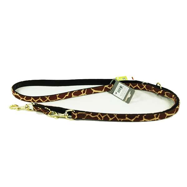 Hunter verstellbare Führleine Modern Art Safari Giraffe - M - L: 18 mm / 200 cm 91295.jpg