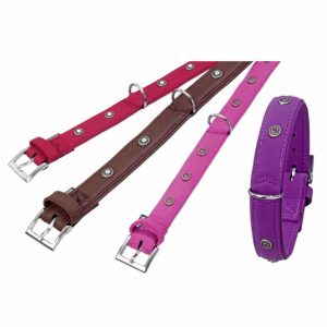 Karlie Art Buffalo Deco Halsband – Rot – 65cm / 40mm