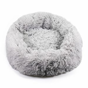 PROCYON Donut Bett – 60 cm – hellgrau