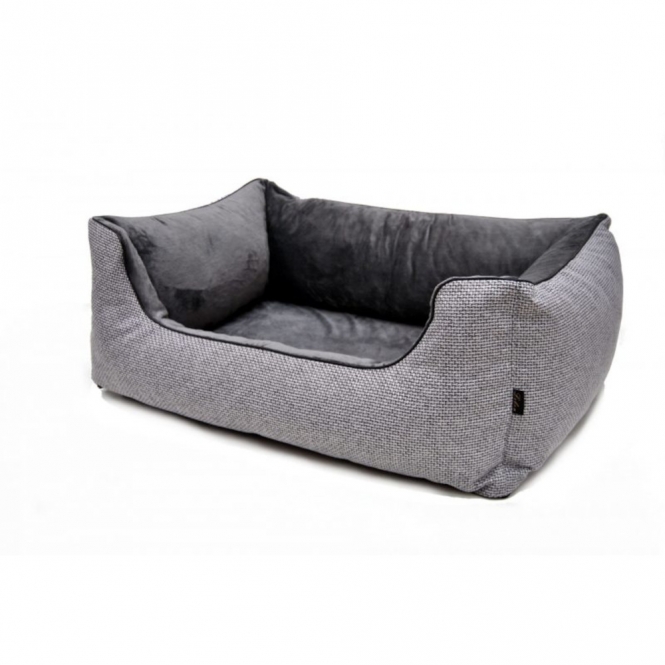 Lebon Hundebett Louis PLUS - Silver - 100 x 75 cm louis silver.jpg