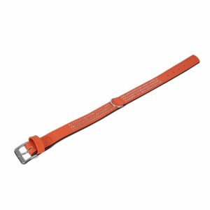 Karlie Vintage Strass Halsband – Mandarine – 3-reihig, 55cm/30mm