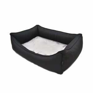 Lebon Hundebett Noah PLUS – Schwarz – 120 x 90 cm