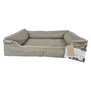 Lebon Hundebett Paula 1 – 80x60cm – Dunkelbeige